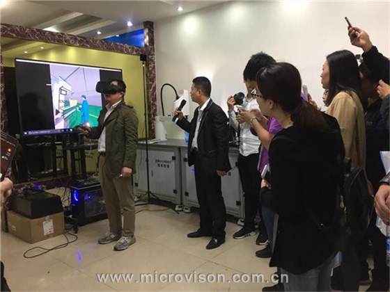 VR技术应用与虚拟智能工厂